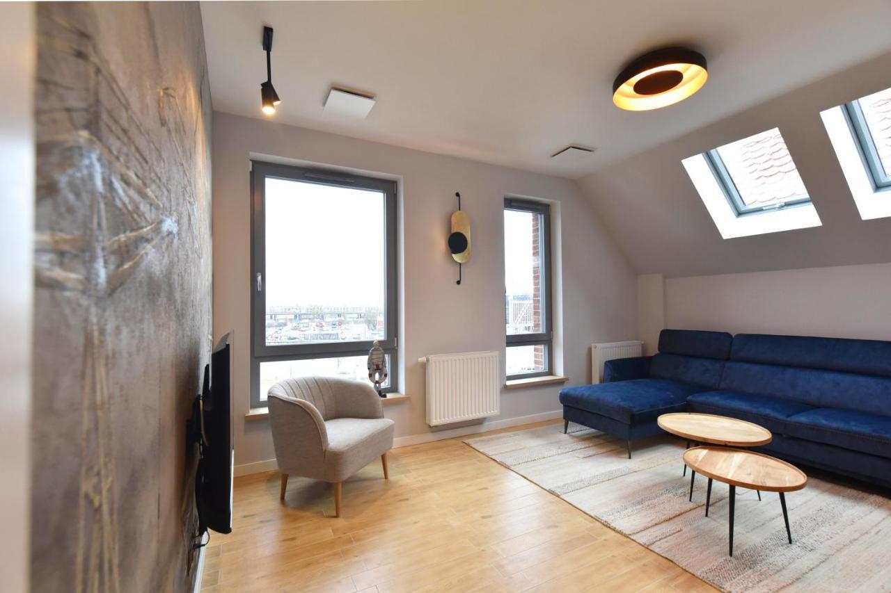 River'S Touch Apartament Grand Z Widokiem Na Odre Щецин Екстер'єр фото